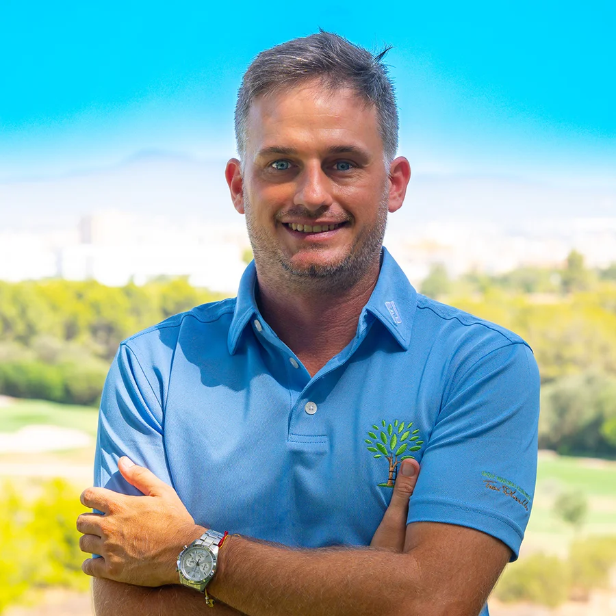 Fabio Valluzzi, jugador profesional de golf